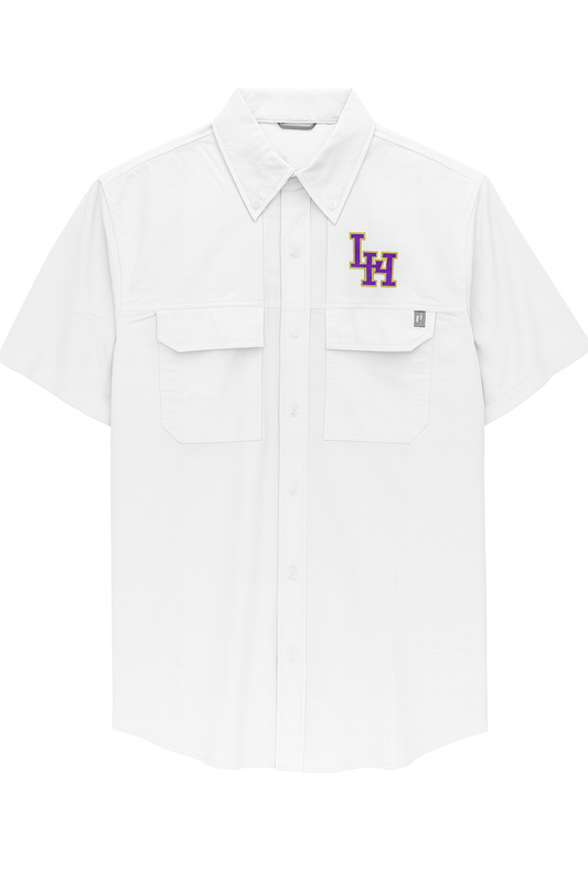 Fishing Shirt White  HUK LH
