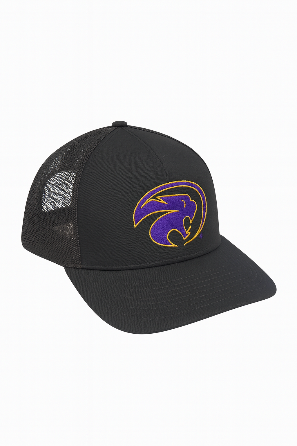 Yellow&Purple Cat Head Hat