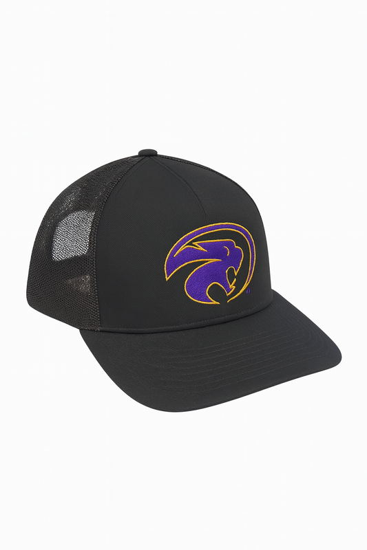 Yellow&Purple Cat Head Hat