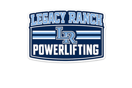 LR Powerlifting Sticker