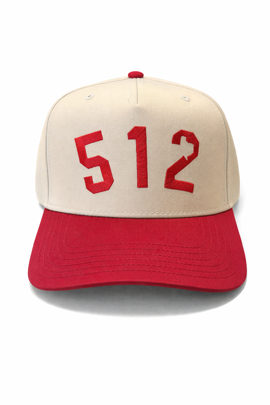 OTTO 512 Red/Tan Snapback Hat