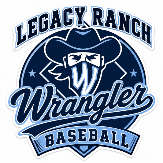 LR Baseball Sticker