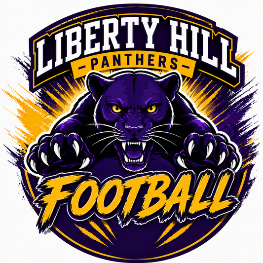 Liberty Hill Football Sticker