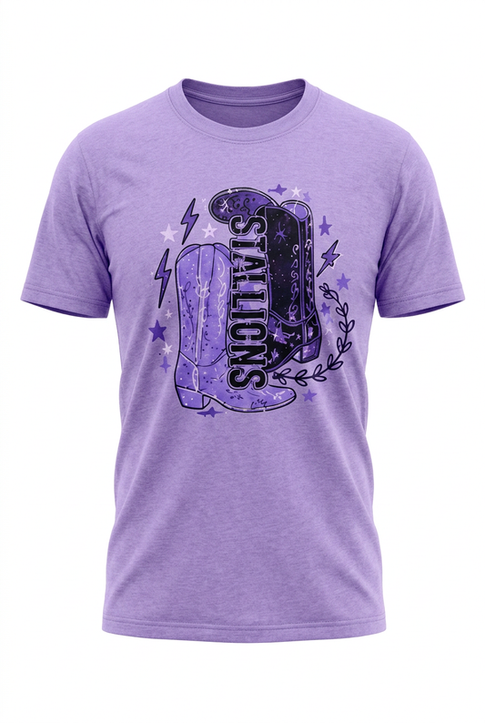 Stallions Game Day Boots T-Shirt