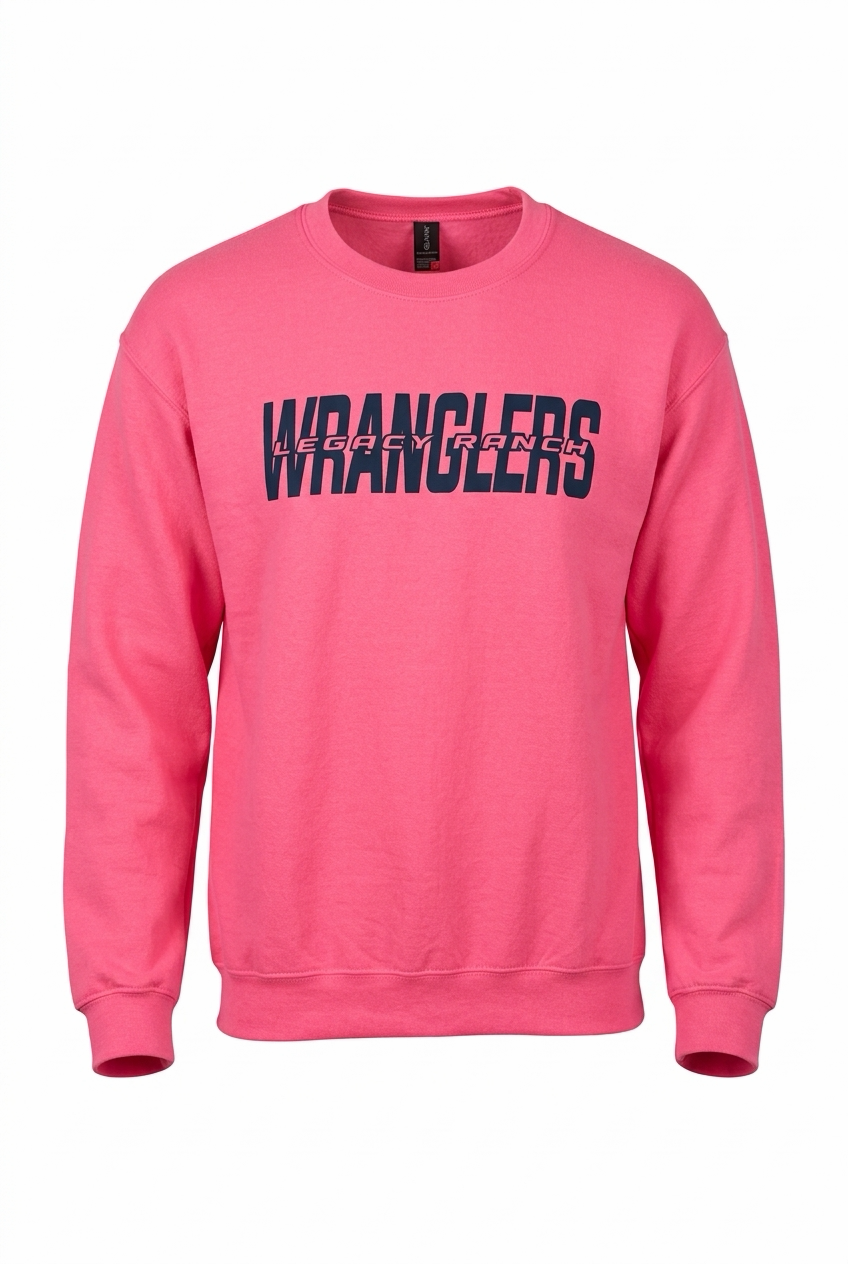 Sideline Pink Crewneck