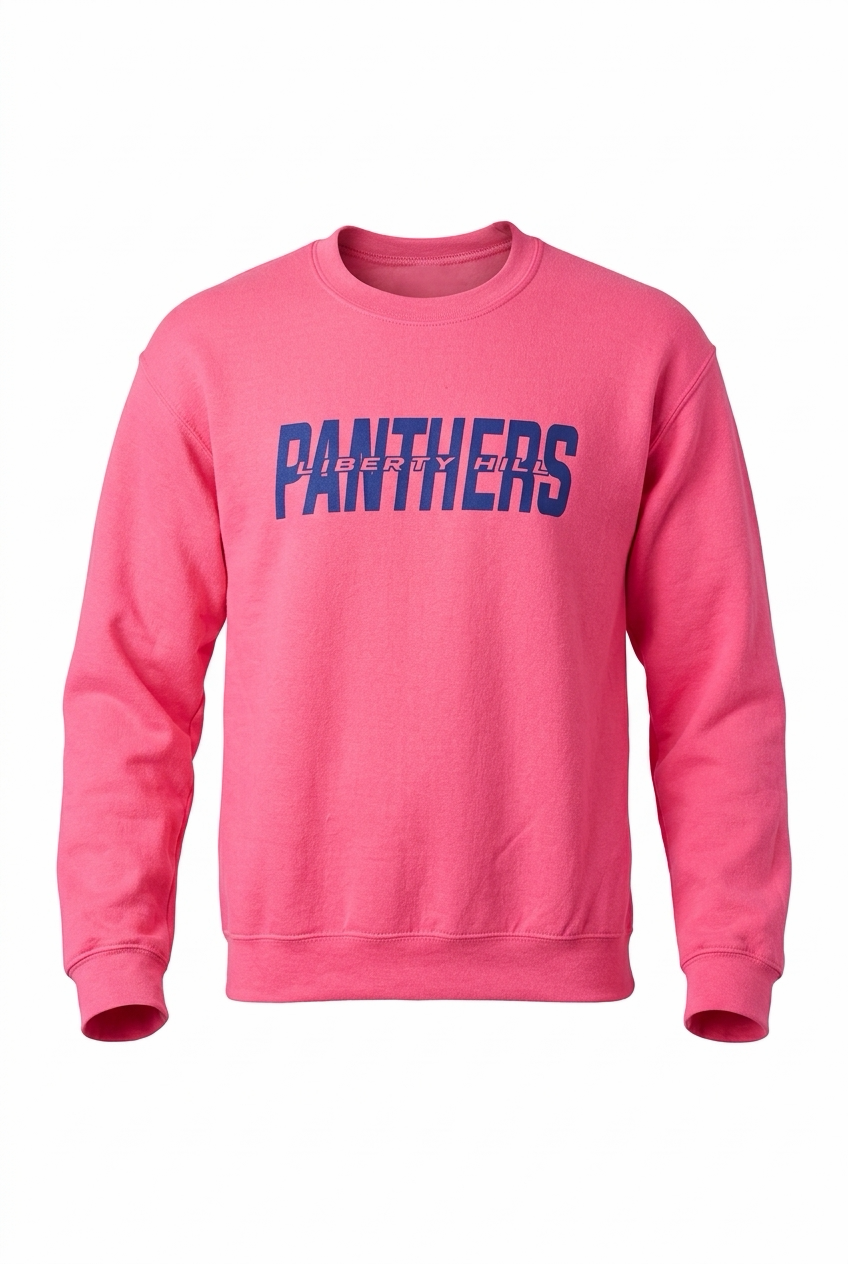 Sideline Pink Crewneck Youth