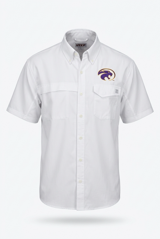 Cat Head  HUK Fishing Shirt