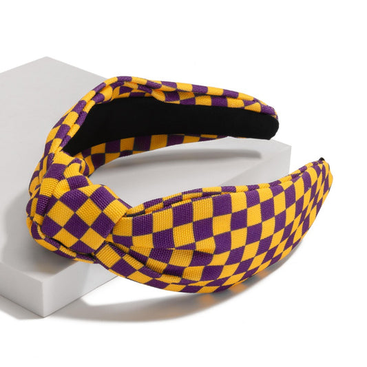 Checkered Headband