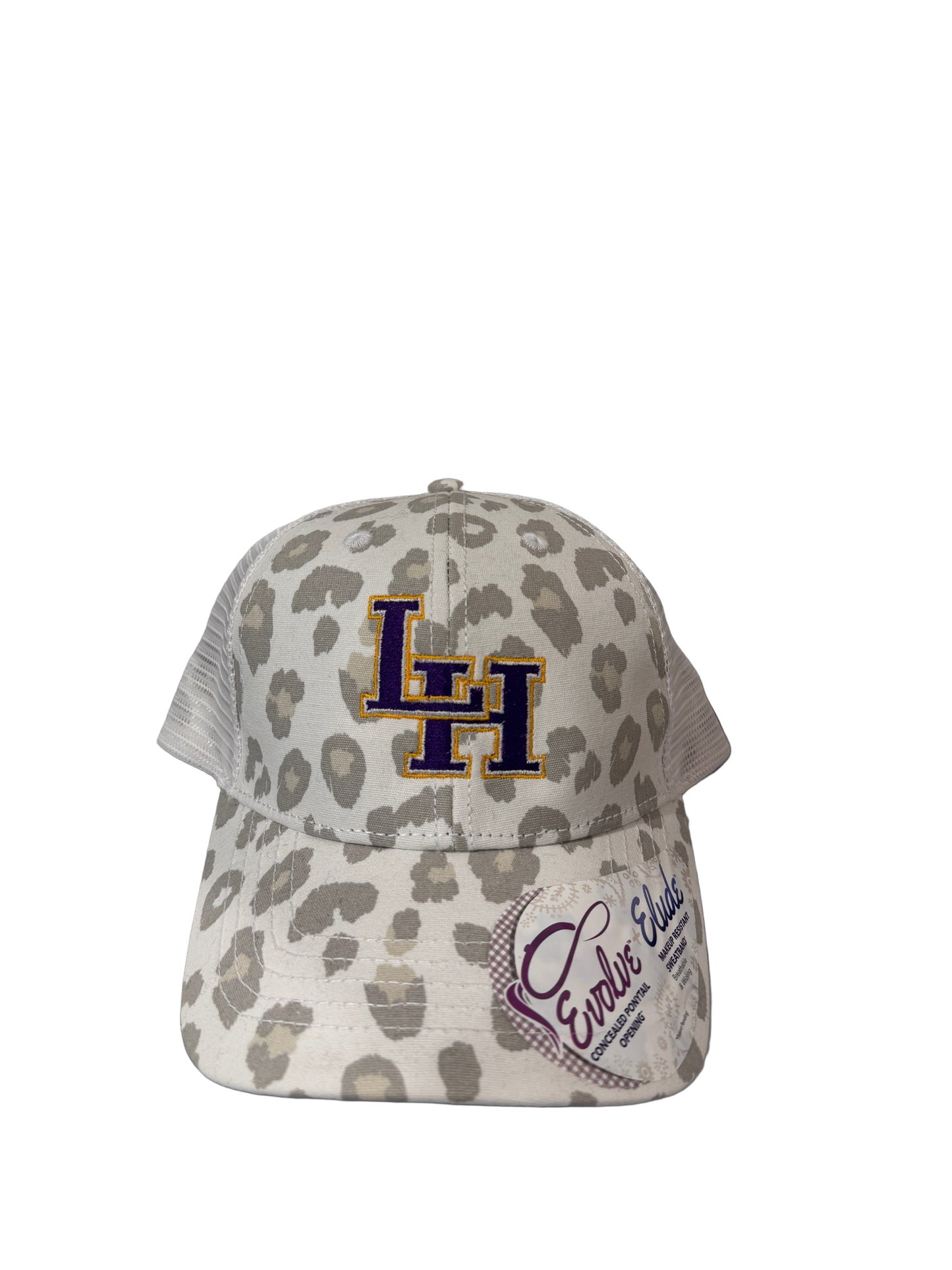 LH Cheetah Ponytail Hat
