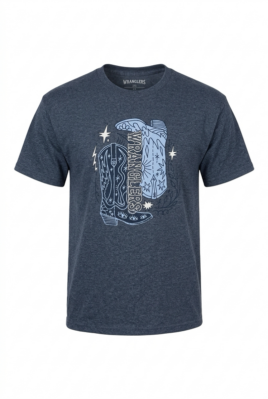 Wrangler Game Day Boots T-Shirt Youth
