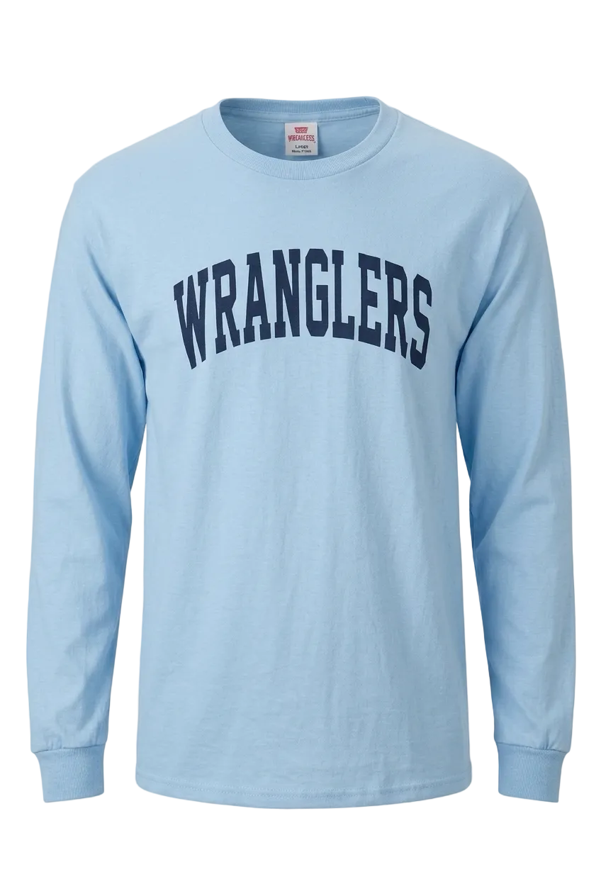 Wrangler Varsity Arch Long Sleeve
