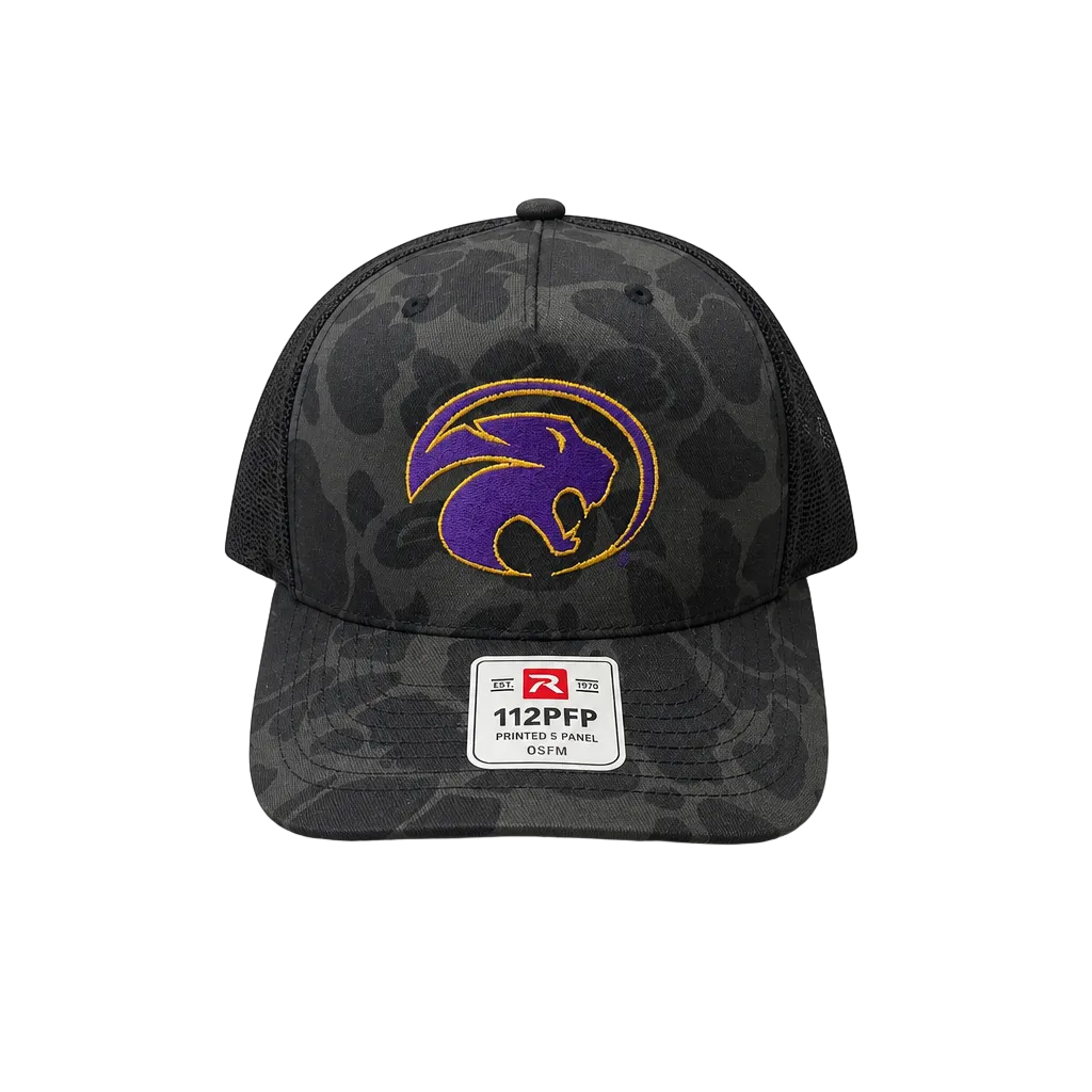 Panther Duck Camo Snapback Hat