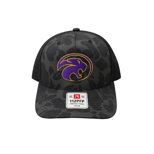 Panther Duck Camo Snapback Hat