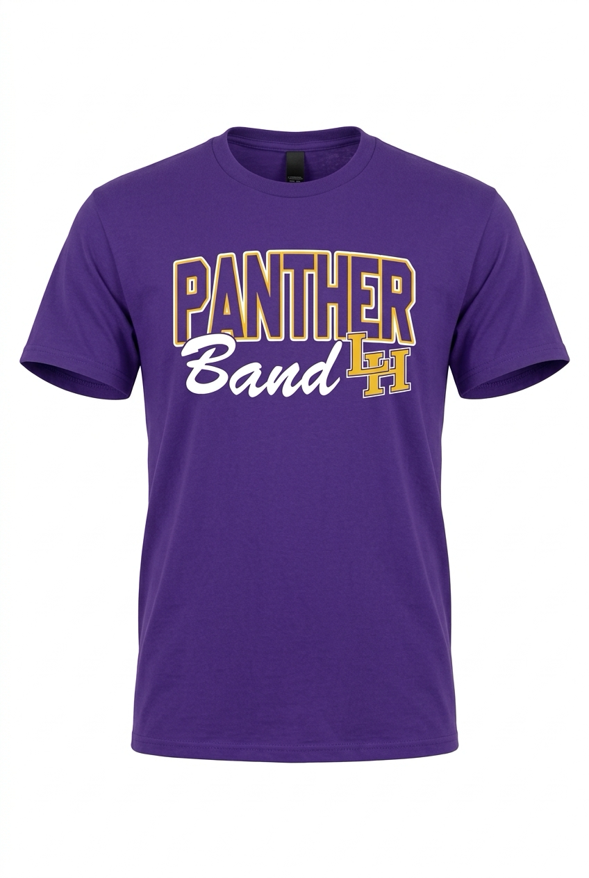 LH Panther Band  T-Shirt