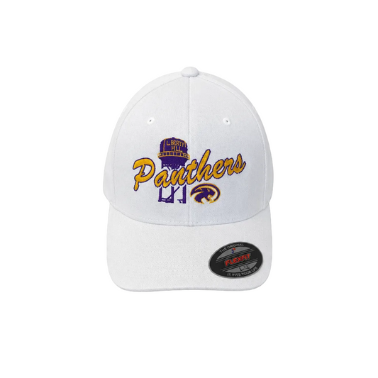 Flexfit Panthers Mural White  Hat