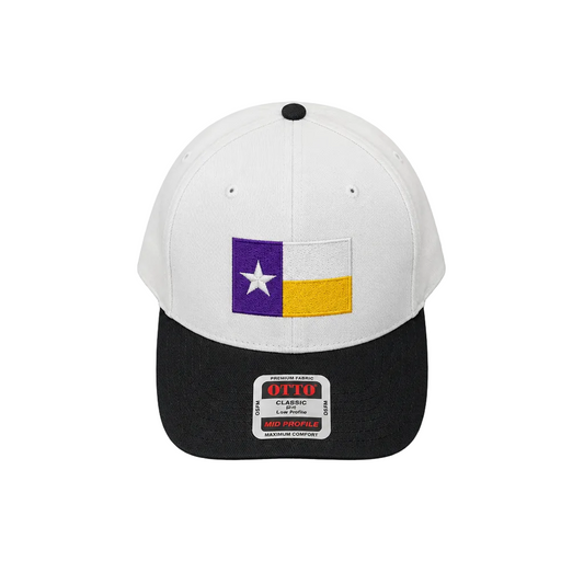 Otto White Texas Flag Hat