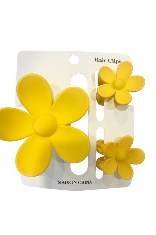 Yellow Claw Clip 3 Pack