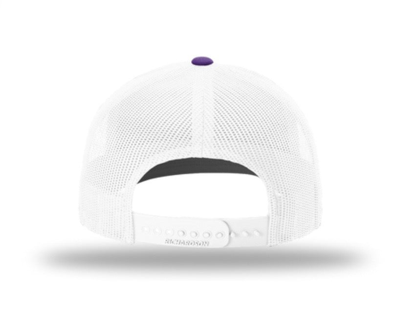Trucker Purple/White Texas Flag Hat