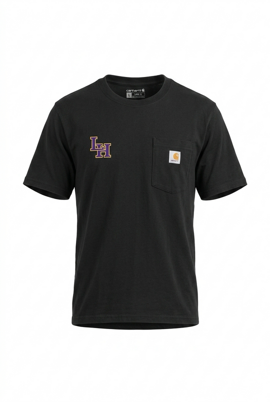 BLK CARHARTT SS POCKET T