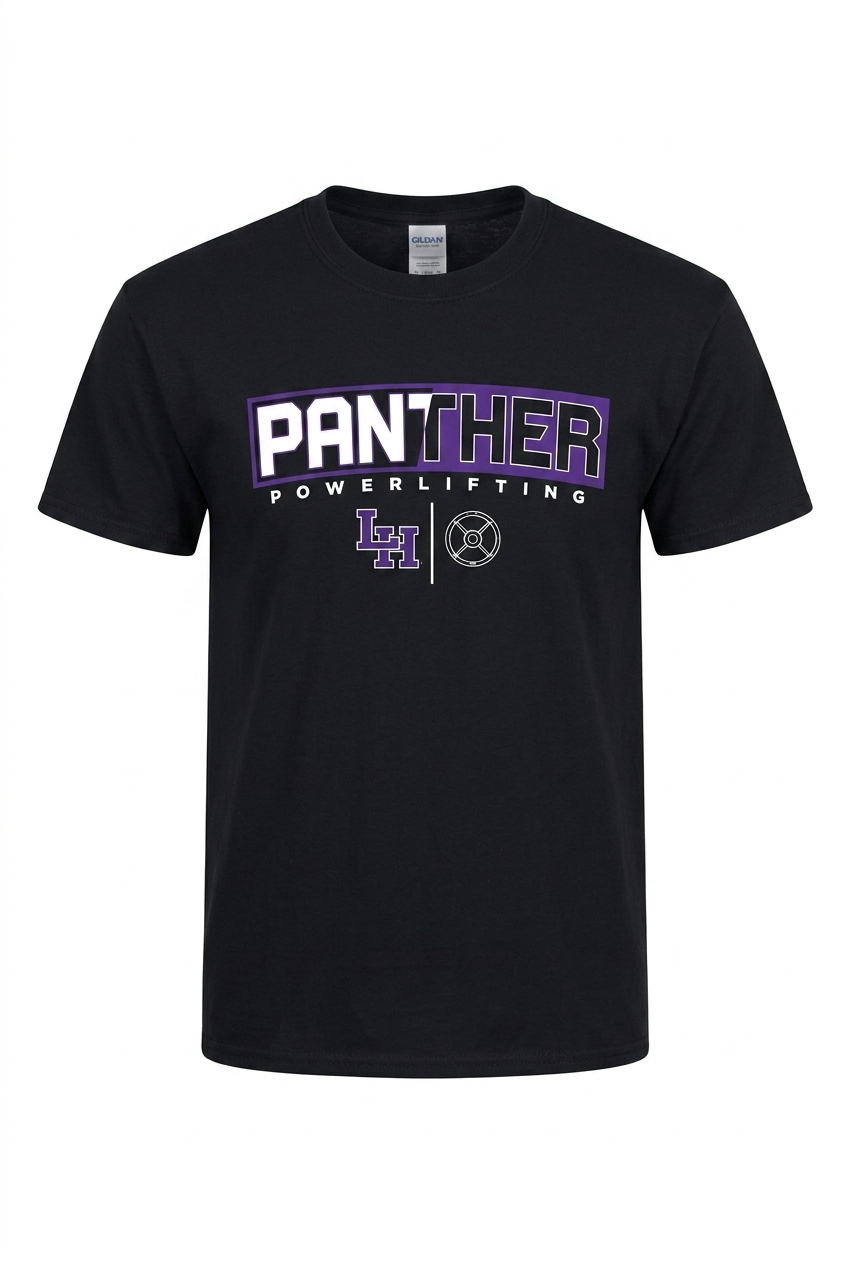 Panther Power Lifting T-Shirt
