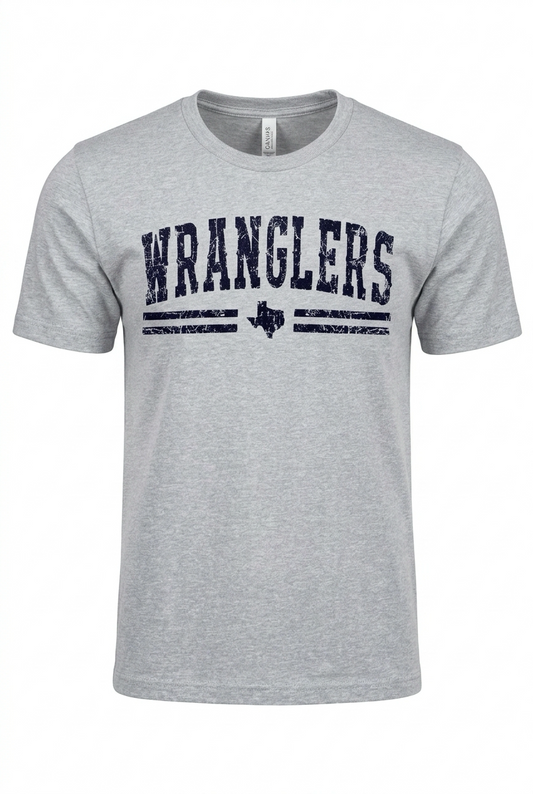 Texas Wranglers Blue T-Shirt