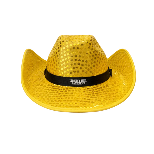 Light Up Cowboy Hat Gold