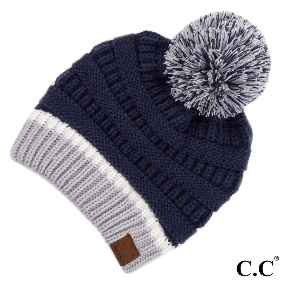 C.C Game Day Knit Pom Beanie