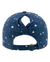 Wranglers Blue W/White Stars Hat