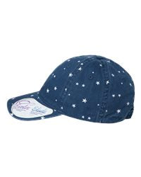 Wranglers Blue W/White Stars Hat