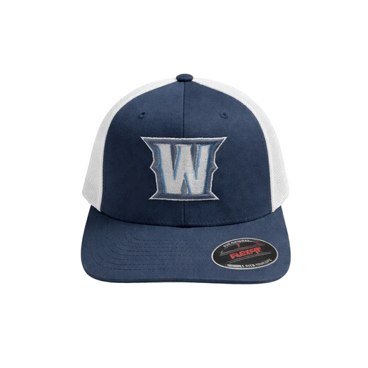 HAT "W" Navy