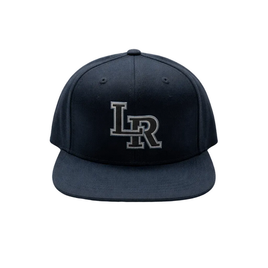 LR Navy Snapback Hat