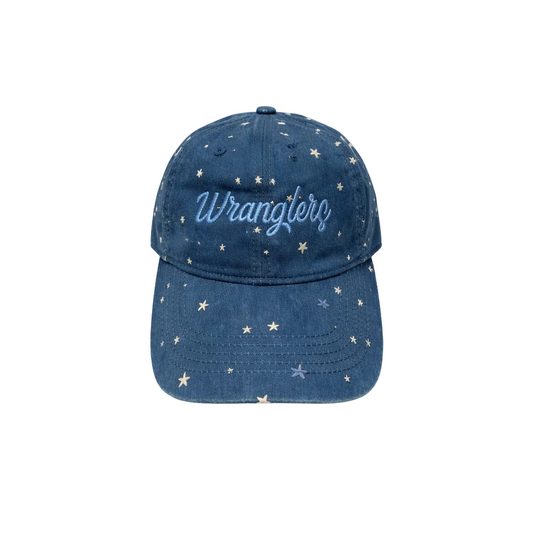 Wranglers Blue W/White Stars Hat