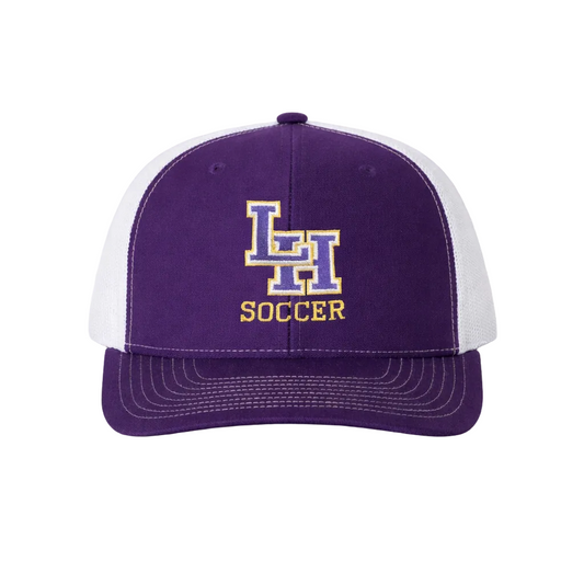 Soccer LH Hat Purple