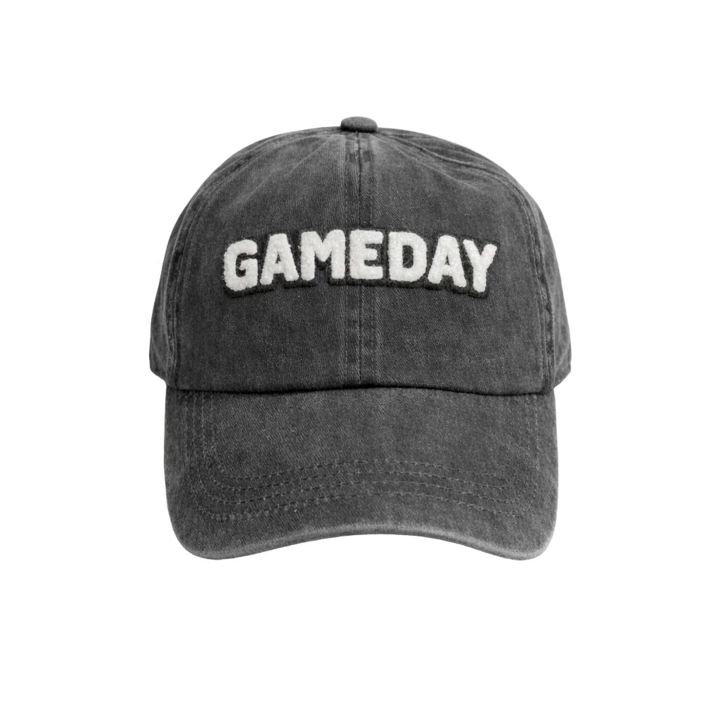 Chenille Game Day Patch Hat