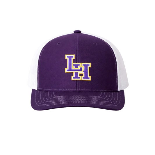 Richardson Purple/White LH Snapback Hat