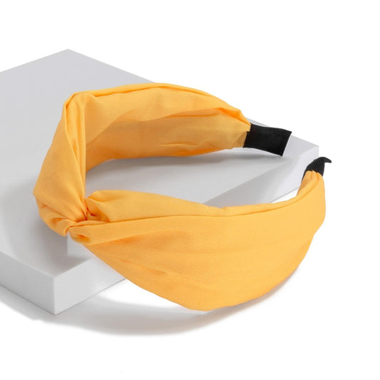 Solid Colored Wide Twist Headband