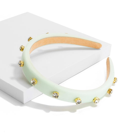 Cushioned  Rhinestone Headband