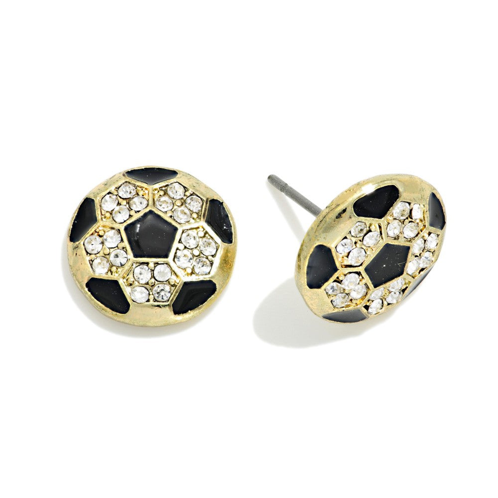 Baseball Stud Earrings