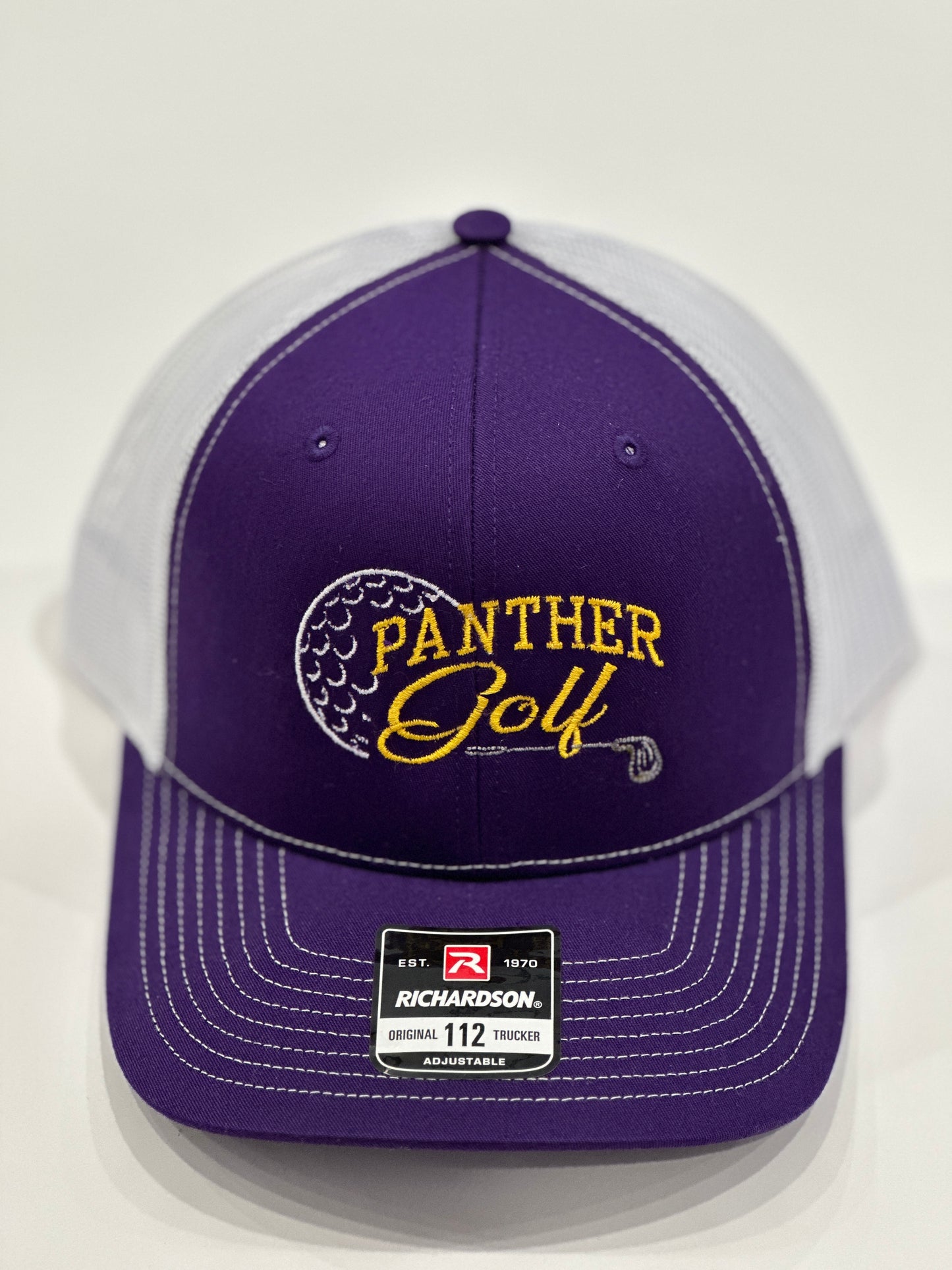 Richardson Panther Golf Hat Purple or Grey