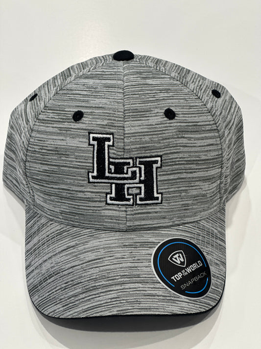 Top Of The World LH Gray Snapback Hat