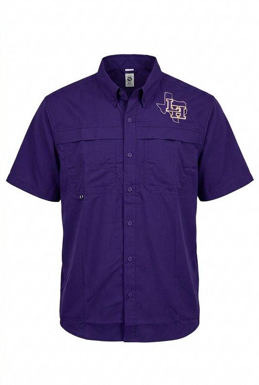 Fishing Shirt Purple Texas LH