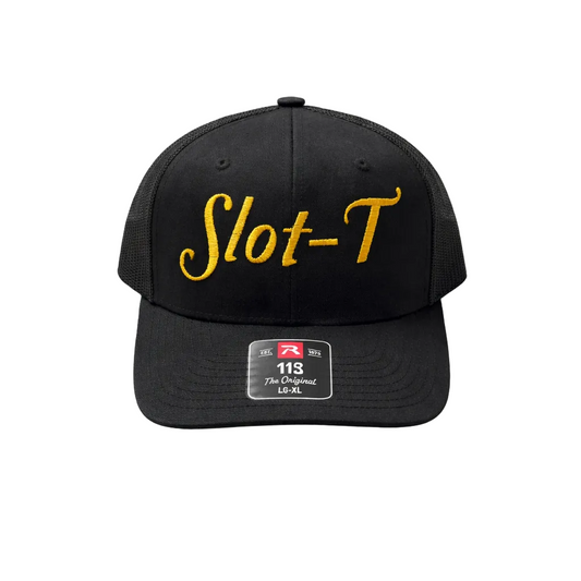 Slot T Black SnapBack  Hat