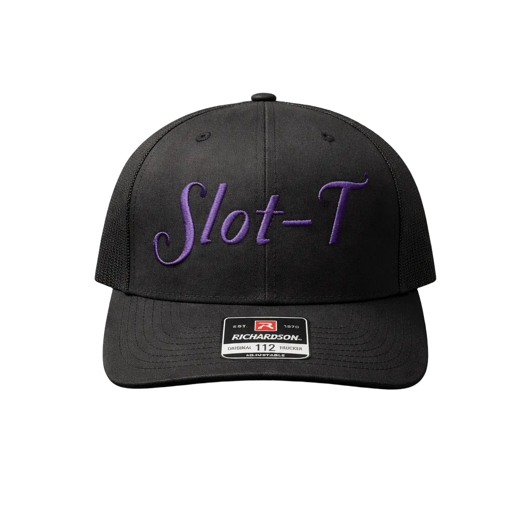 Slot T Black/Purple SnapBack Hat