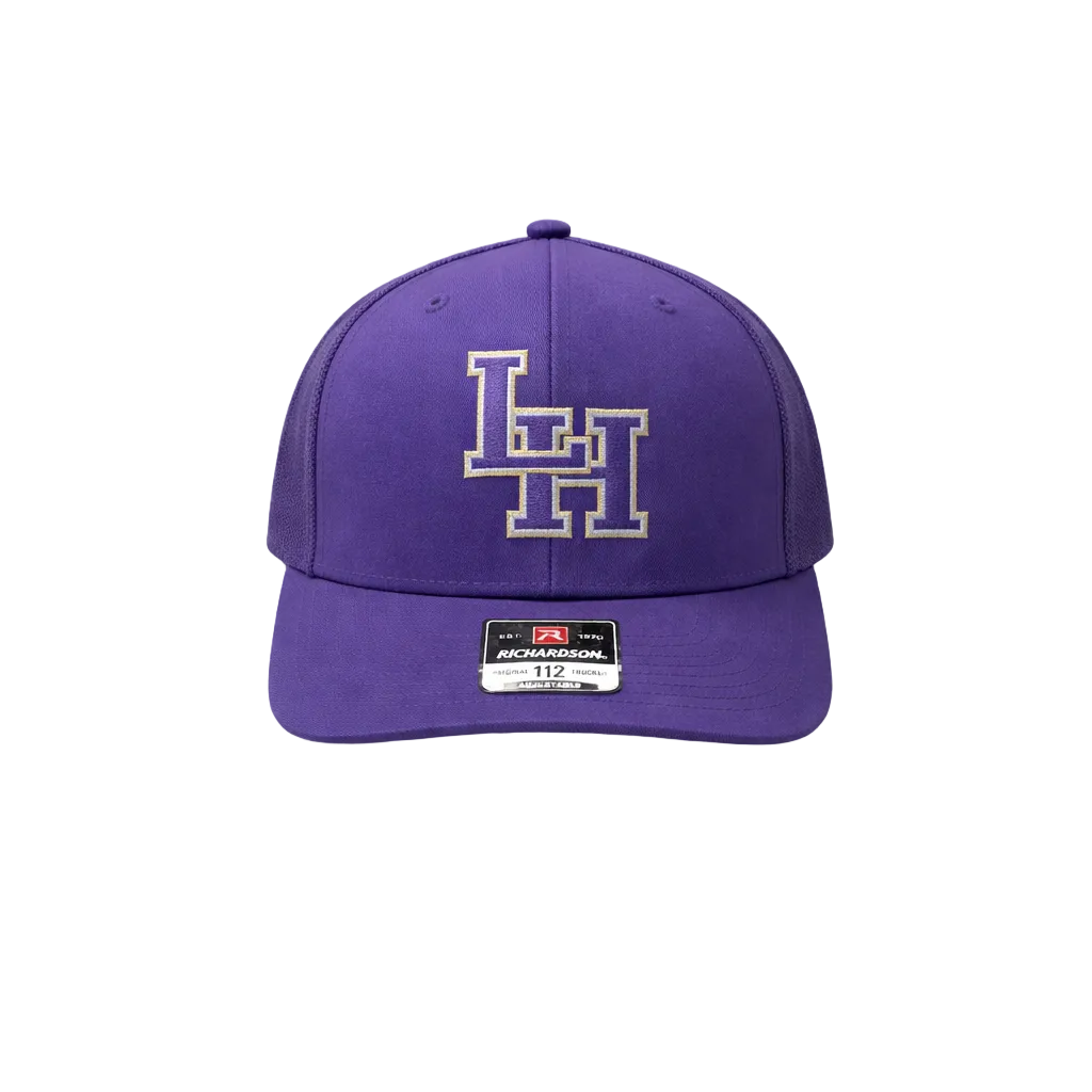 Richardson Purple/purple  LH Snapback Hat