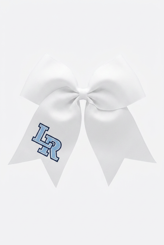 Cheer Bow White LR