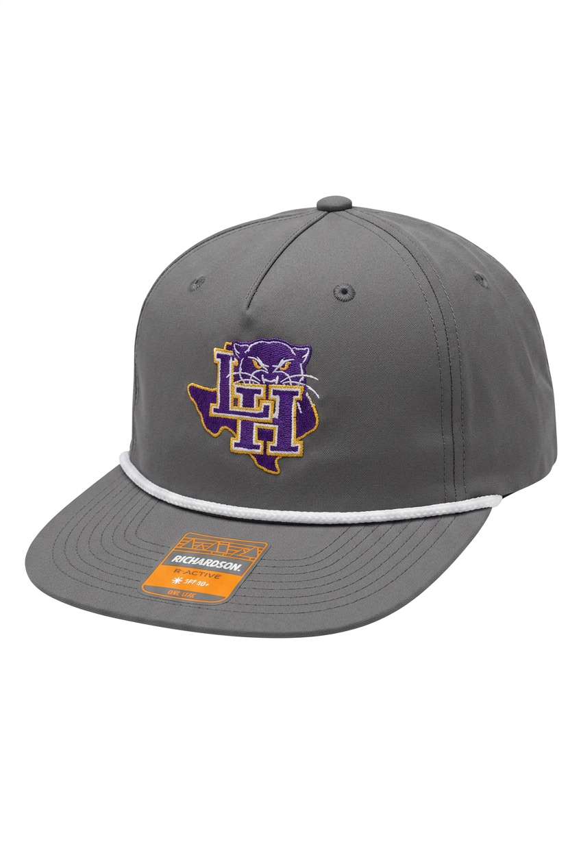 LH Fierce Grey Rope Hat