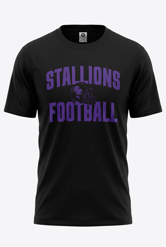 Stallions Football black/Purple Dri- Fit