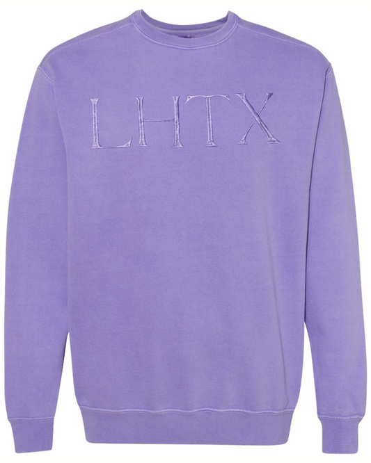 LHTX CREWNECK PURPLE