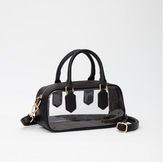 Black Clear Bag Crossbody